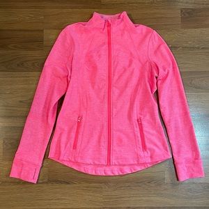 Lululemon Define Jacket Heathered Flash Pink Size 12